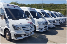 Large Modern Minibus Fleet